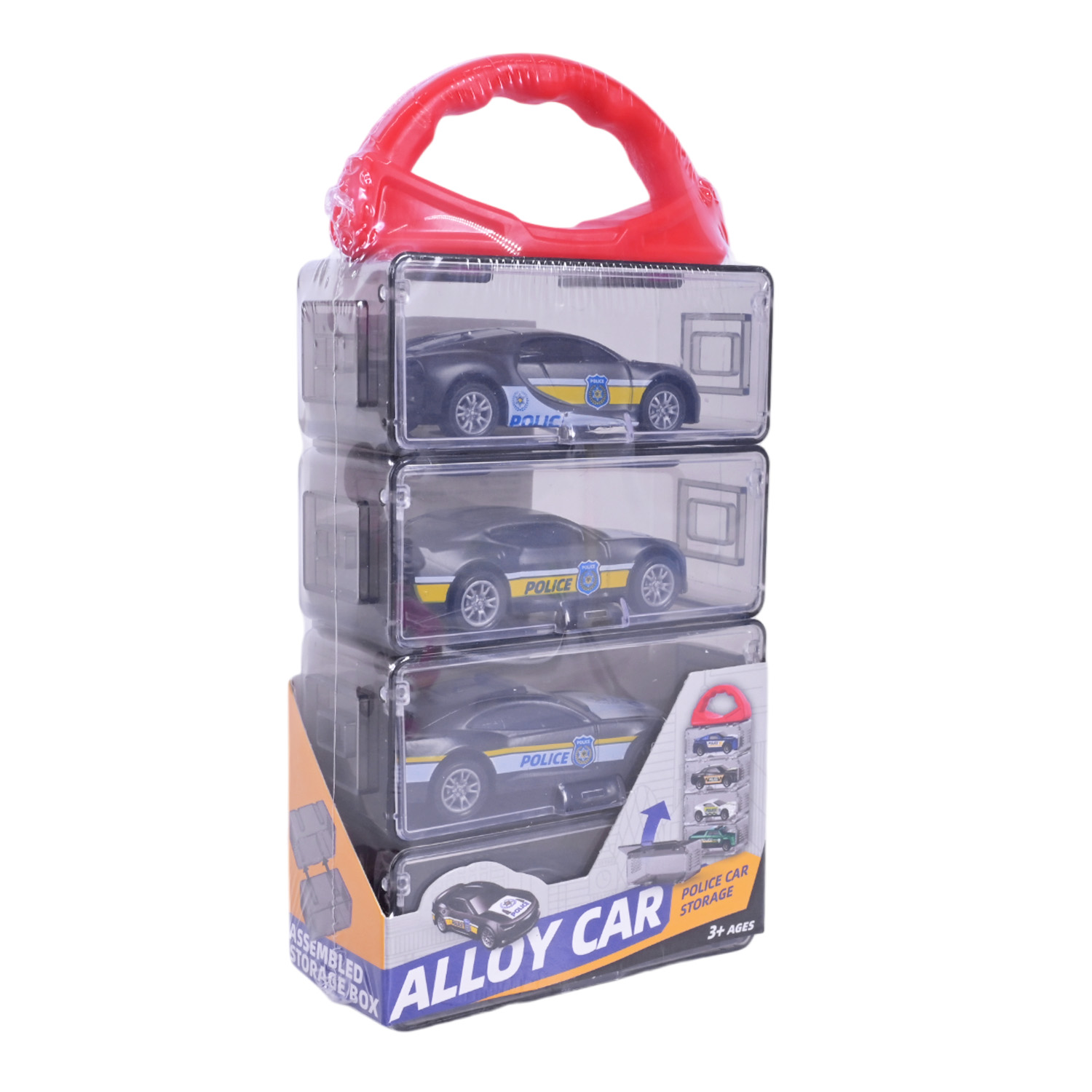 Набір машин арт. 485-2A (72шт/2) набір металевих машин, 2 види, у дисплей боксі 28*17*19 см, у валізі 9*4*18 см