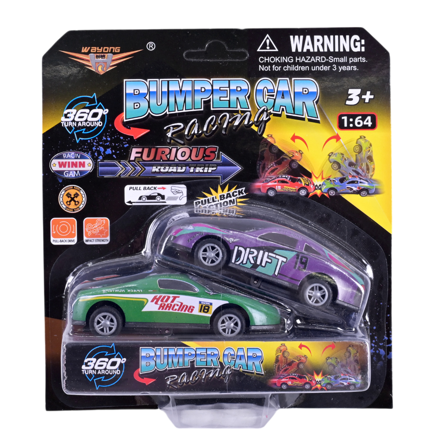 Набір машин арт. HR043 (192шт/2) 2машинки у наборі, мікс видів машинок, планш. 15,5*4,5*17см