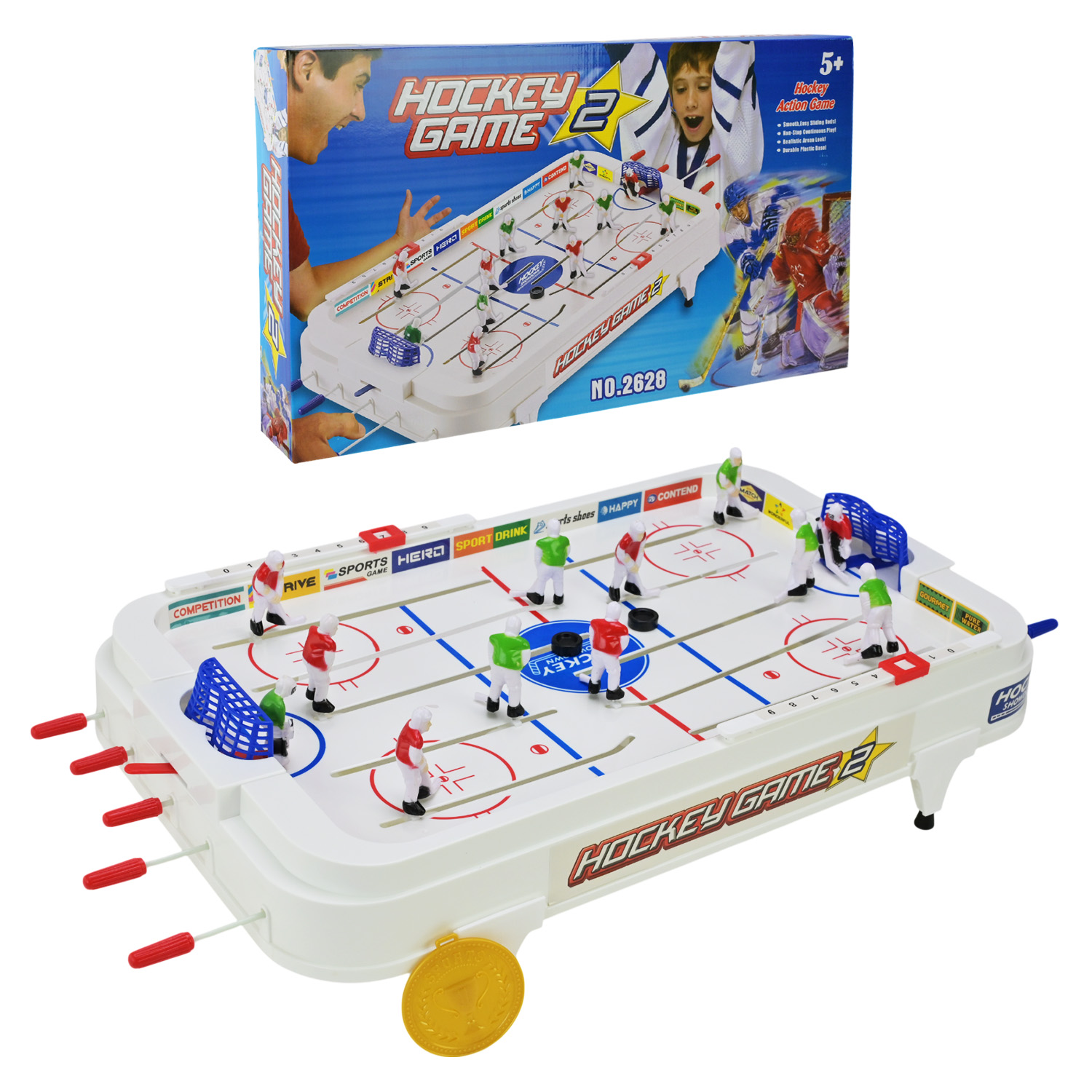 Настільний хокей арт. 2628 (6шт) короб. 57*30*7см