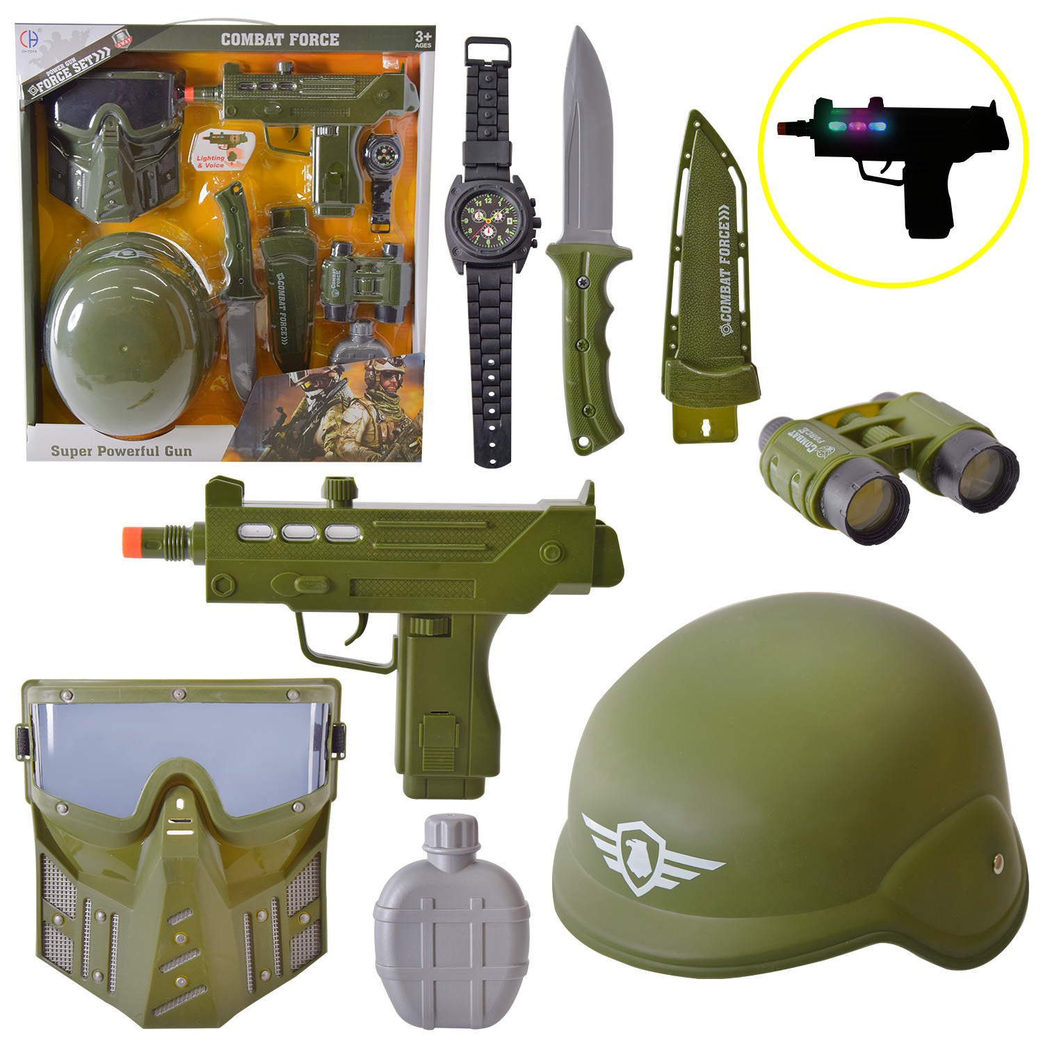 Військовий набір арт. CH850A-5 (24шт/2)  короб. 51,5*5,5*45см