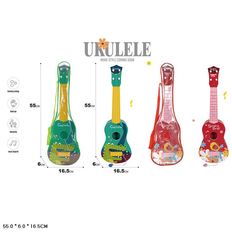 Гітара арт. 8059B (72шт/2) 2 кольори мікс, сумка 55*6*16,5см