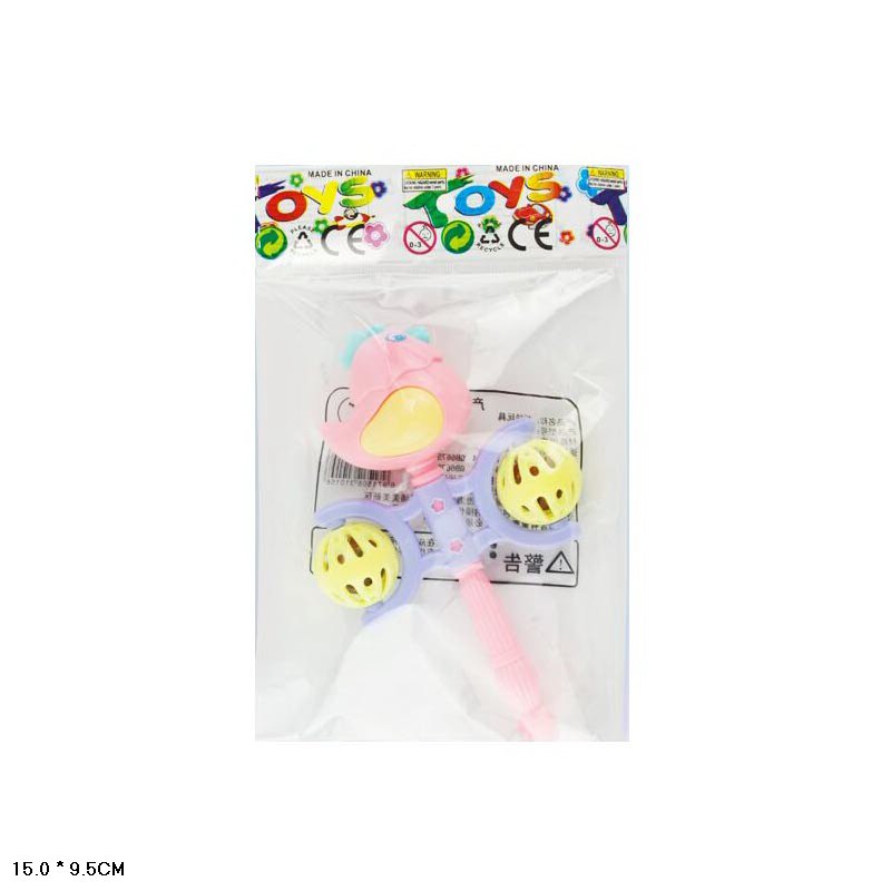 Брязкальце у ручку арт. 929-64A (960шт/2) пакет 15*9,5см