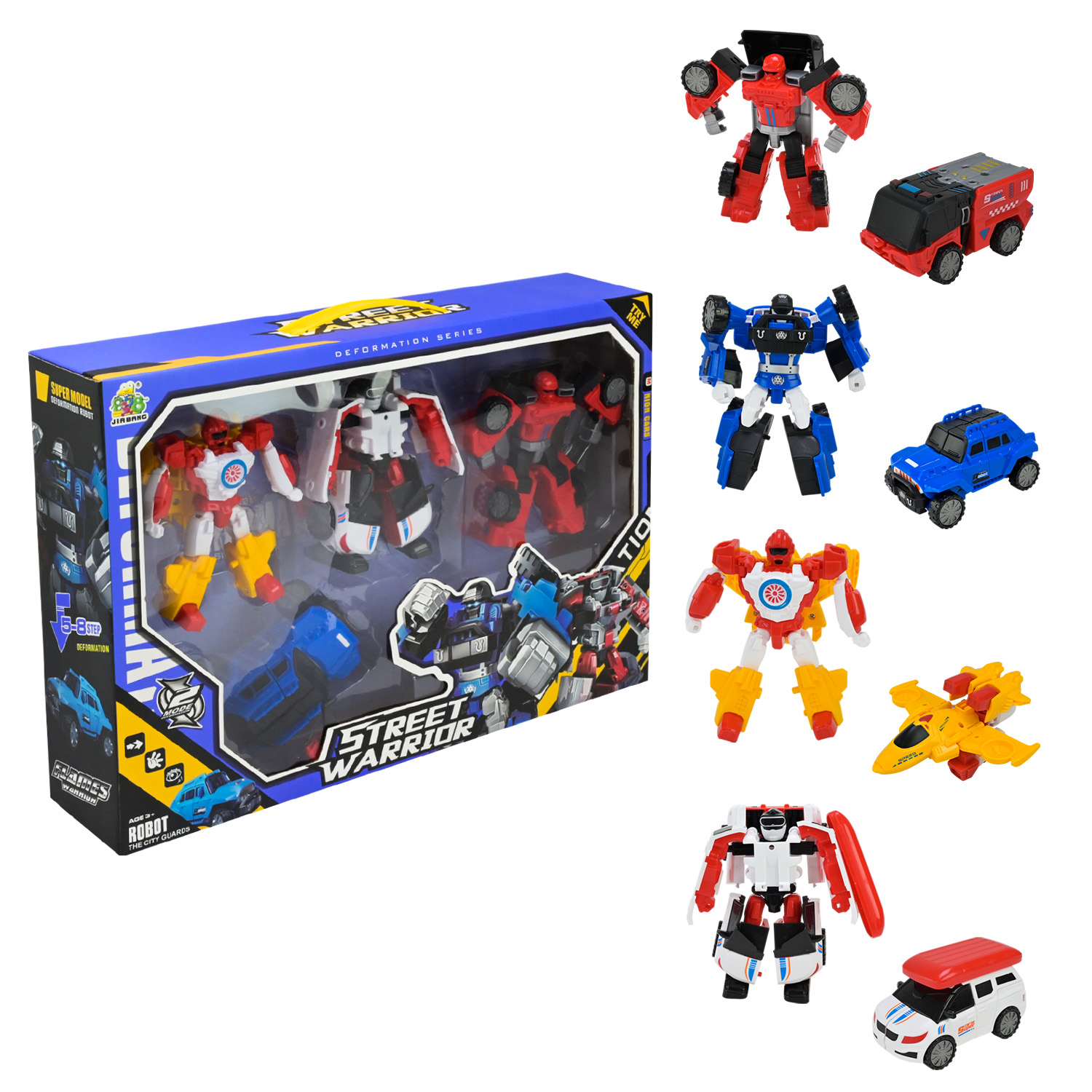 Набір роботів  арт. 788-17Y (30шт) 4 види, короб 39,5*27*8см