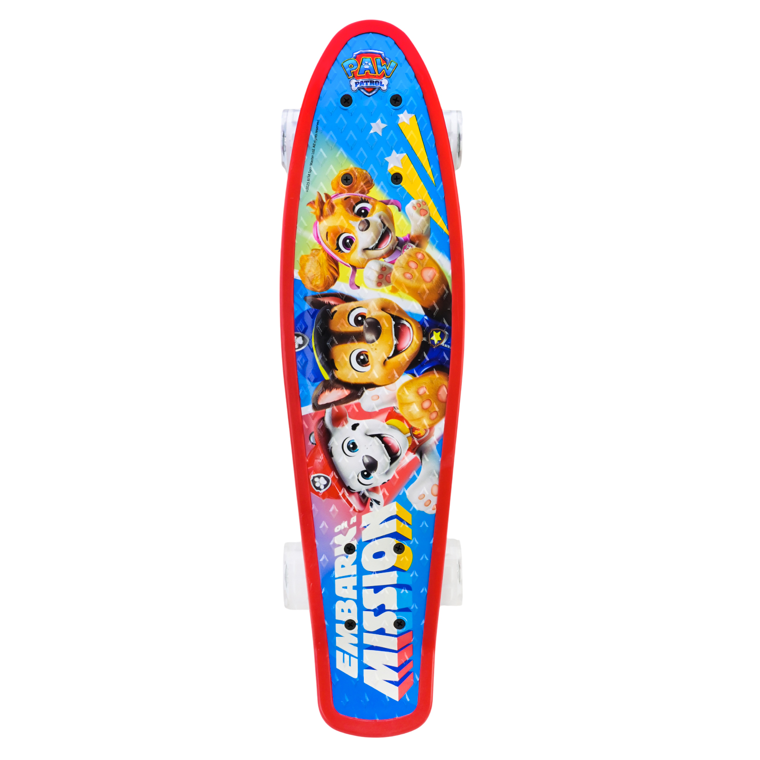 Пенні борд арт. PP2504 (8шт) Paw Patrol 56*15 см, колеса PU світло 56х15х13 см