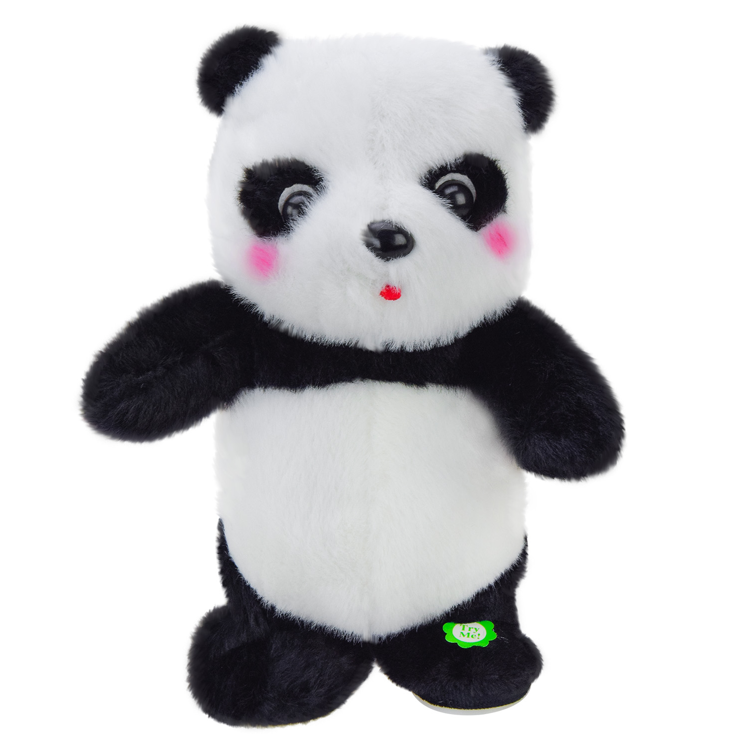 М'яка інтерактивна іграшка арт. K14901 (72шт/2) панда, ходить, повтор голосу, музика, 25см