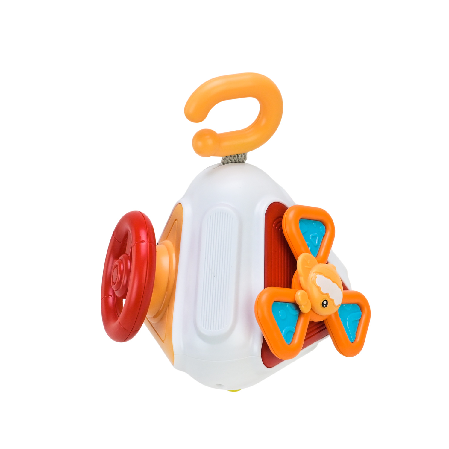 Брязкальце арт. PL-724-78 (72шт) "Сонячний зайчик", тактильні, рухомі частини,р-р13,5*10см, короб. 14,5*12,5*12см