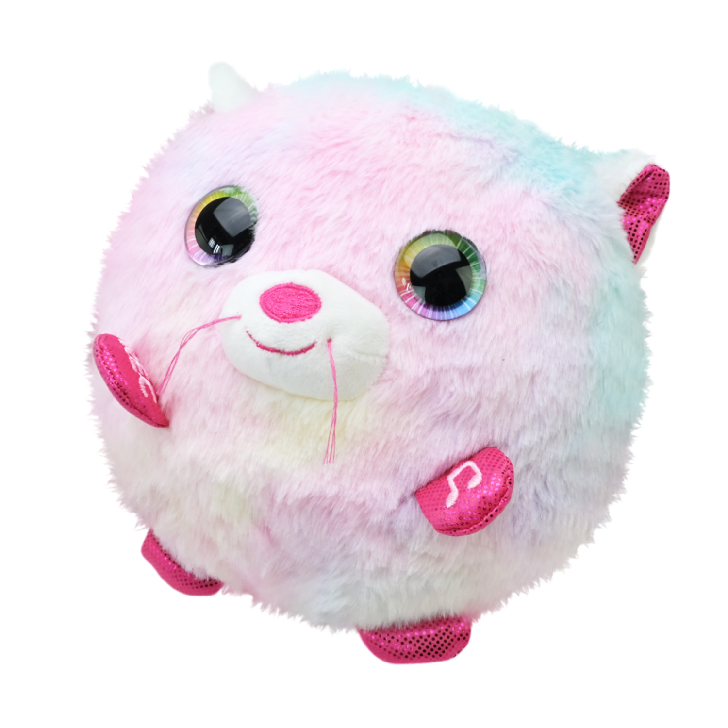 М'яка інтер. іграшка арт. 1931-2 (24шт) кошеня музика, світло, повторюшка короб. 23,5*15*22см