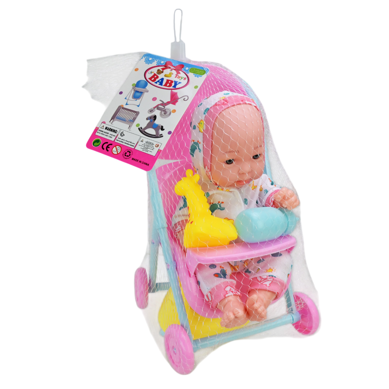 Пупс арт. LD9402D-C1 (72шт/2) аксес у сітці. 30см