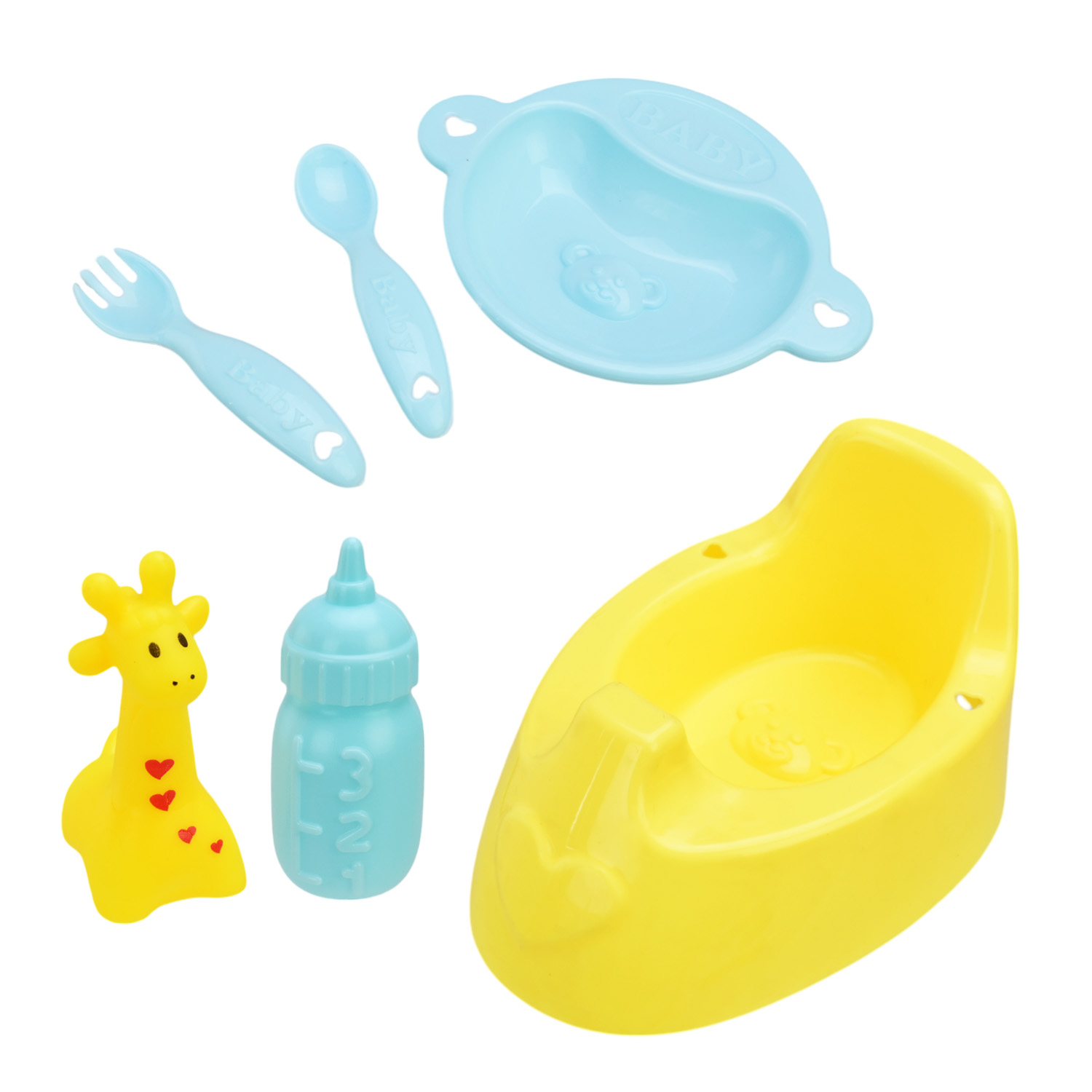 Пупс арт. LD9402D-C1 (72шт/2) аксес у сітці. 30см