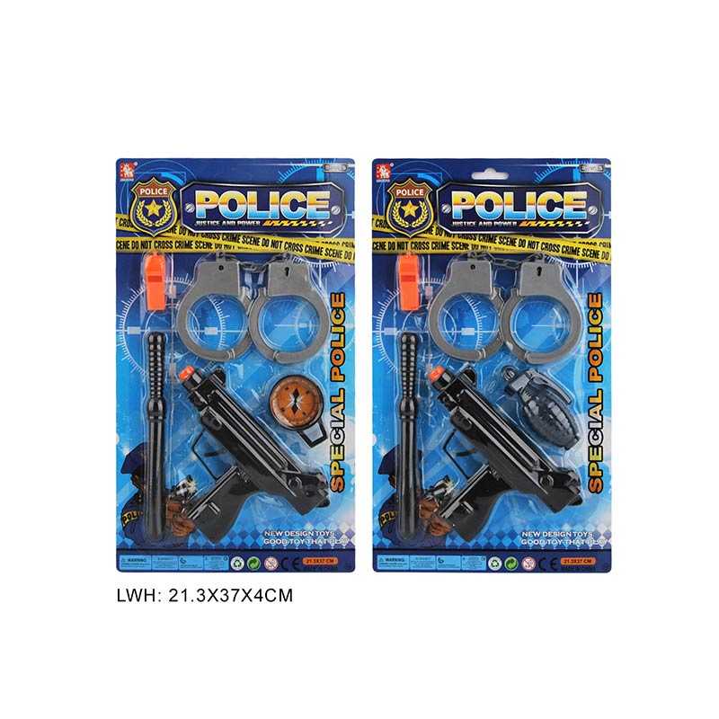 Поліцейський набір арт. 18-14 (144шт/2) 2види, планш. 21,3*37*4см