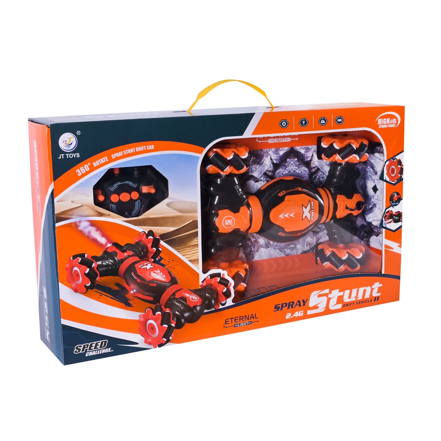 Перевертиш р/к арт. JT376 (30шт/2) акум., 3кольора,usb-заряд,дим, короб. 43,6*8*24,6см