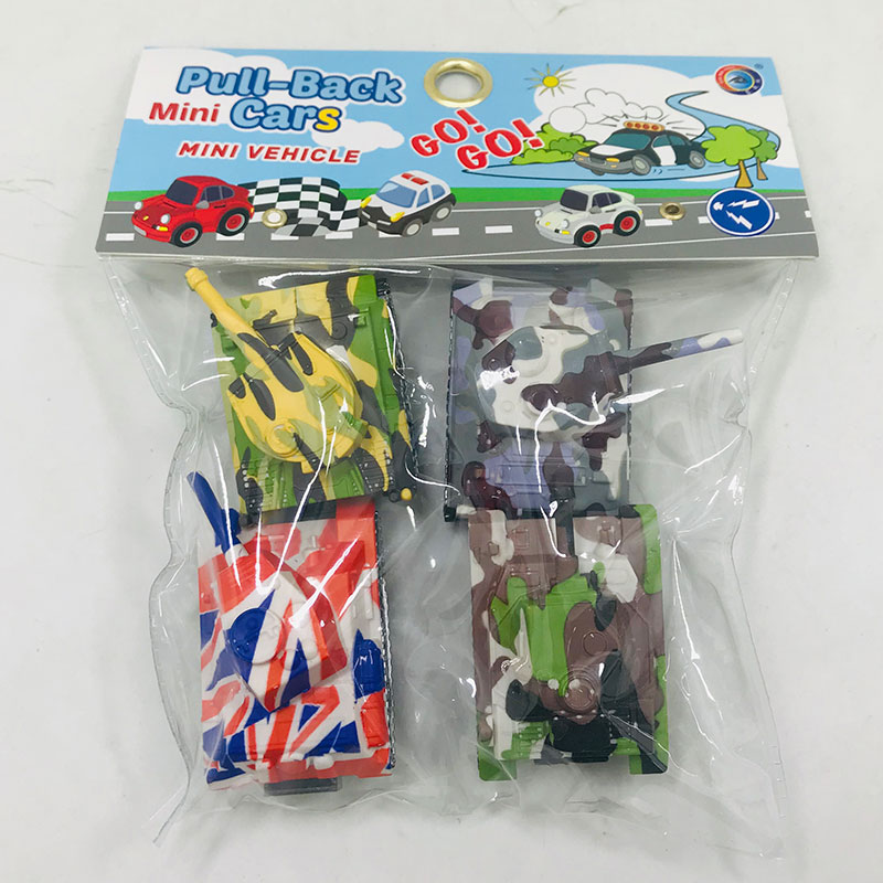 Танк набір арт. 6385-4 (120шт/2) 4 кольори пакет.