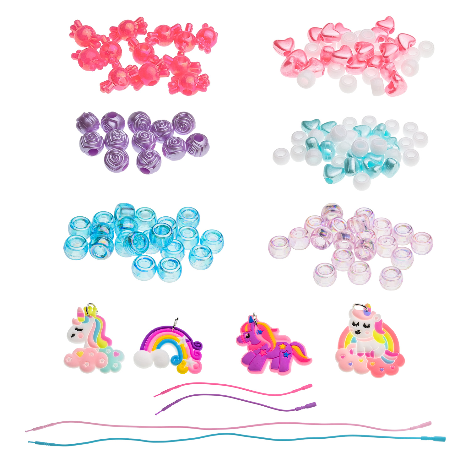 Бісер арт. A126-1(216шт/2) намистини, бісер, підвіски,р-р 14*16,5см, бокс. 30,7*23,7*14,2см