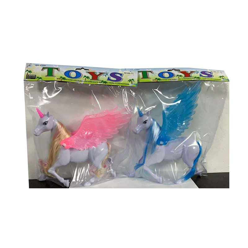 Кінь арт. 686-777 (60шт) мікс 2 види. пакет 19см