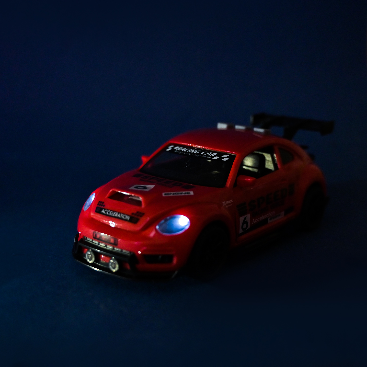 Машина батар. "АВТОПРОМ" арт. AP9916 (60шт) 3 кольори,світло, звук, пар, у коробці 18*10*9,8см