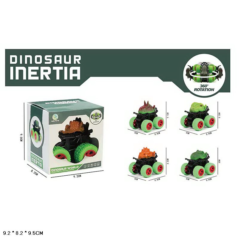 Машина арт. 526-CG12 (360шт/2) інерц. 4 види, короб 9,2*8,2*9,5см