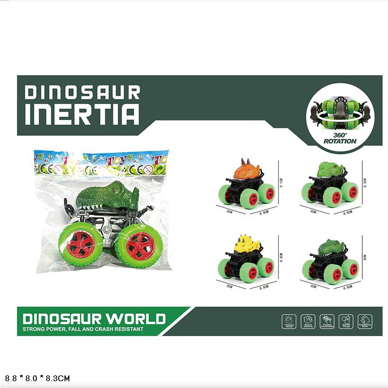 Машина арт. JS-02 (360шт/2) інерц. 4 види, пакет. 8,8*8,3*8см