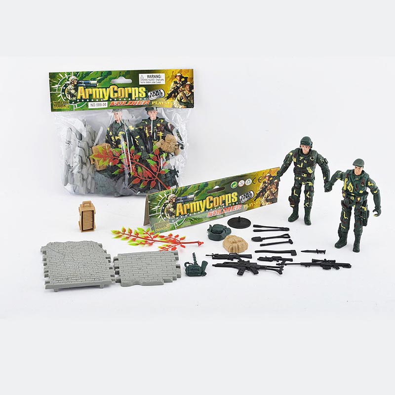 Набір солдатів арт. 588-36 (384шт/2) пакет 19*10 см