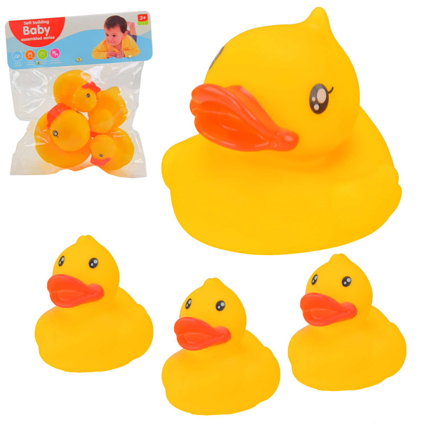 Пискавка арт. 6358-10 (144шт/2)  4 шт.пакет 20,5*22*8см