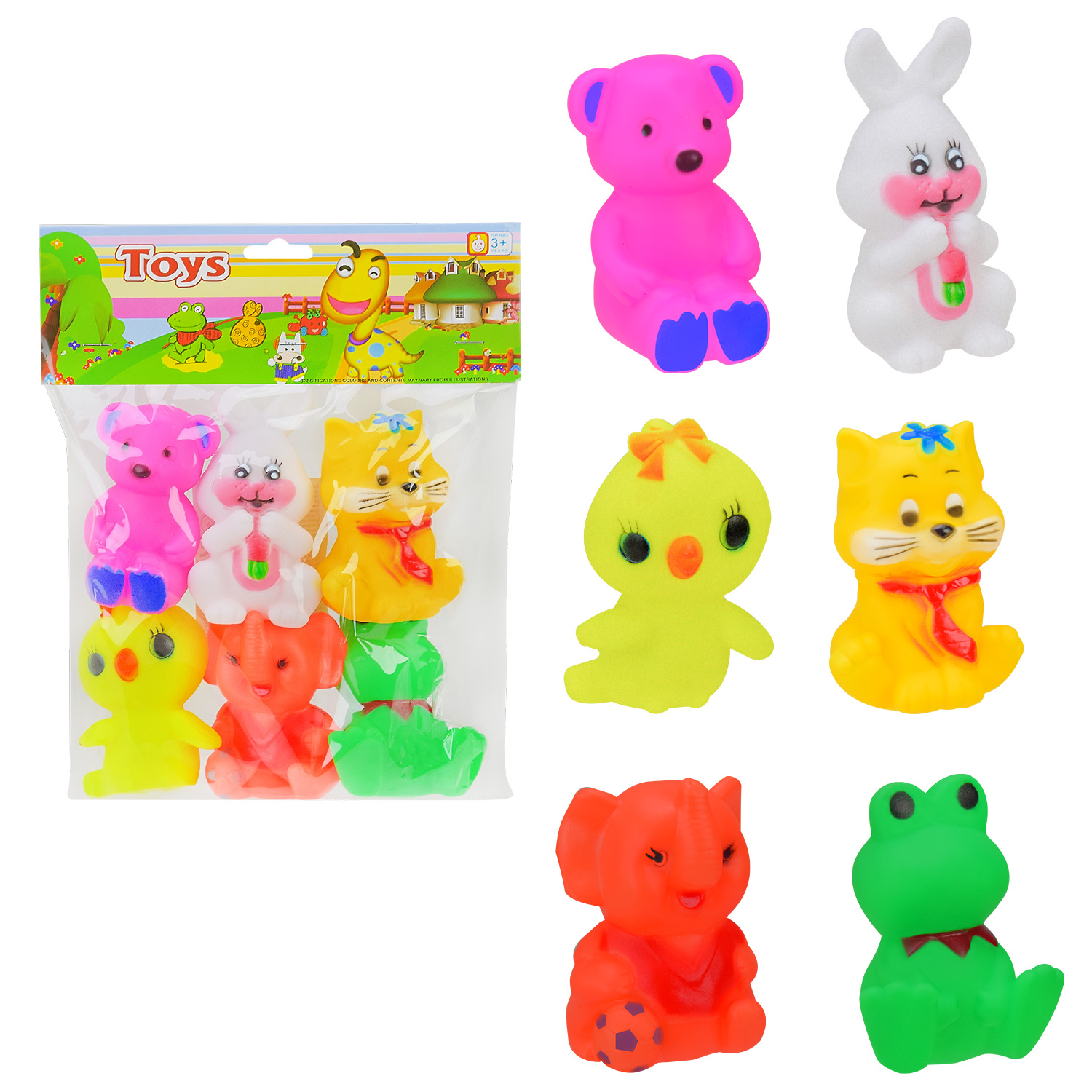 Пискавка арт. 20021 (144шт/2)  6 шт.пакет 25*15см