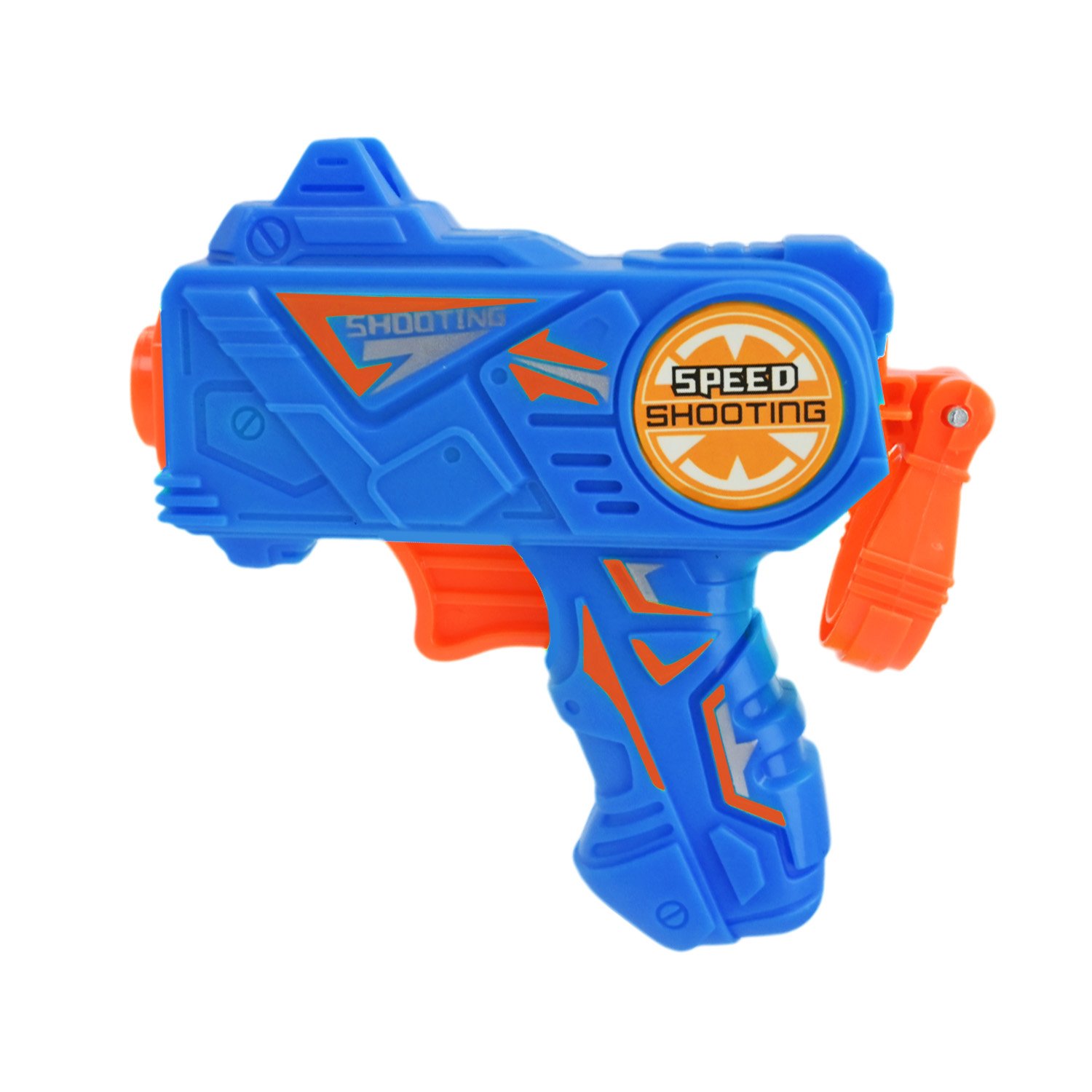 Бластер арт. Z1156-1 (240шт/2) 2кольора, стреляє поролон. кулями, планш. 15,5*3,5*17,1см