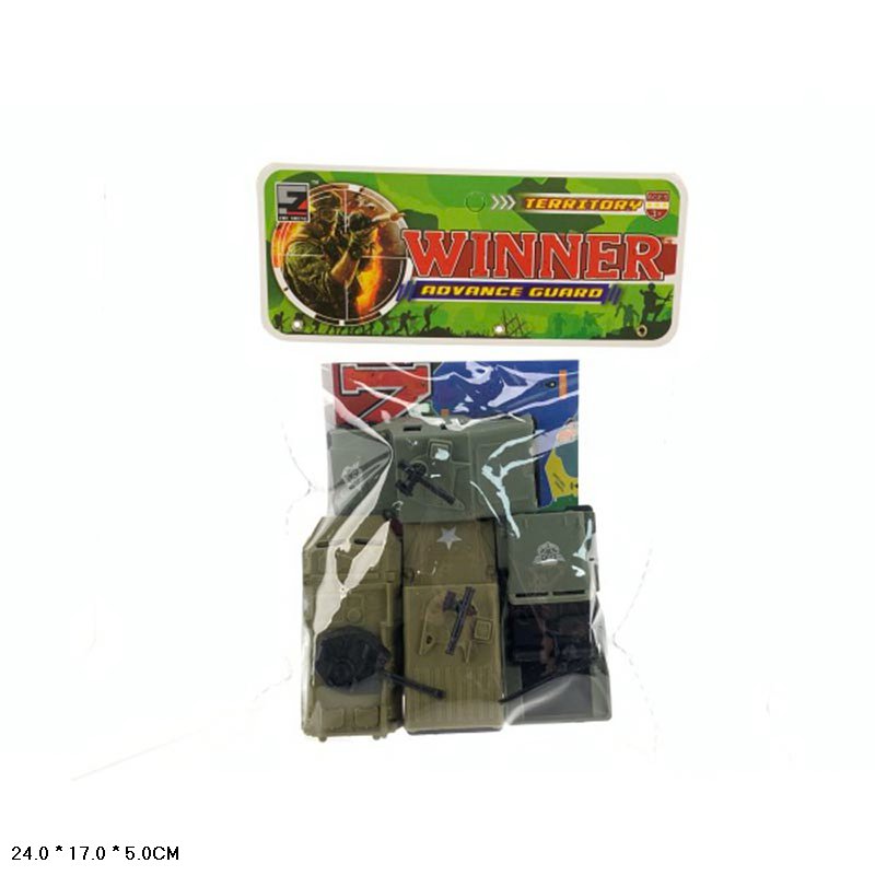 Набір військової техніки арт. 718-61C (168шт/2) пакет 24*17*5см Nabir viysʹkovoyi tekhnik