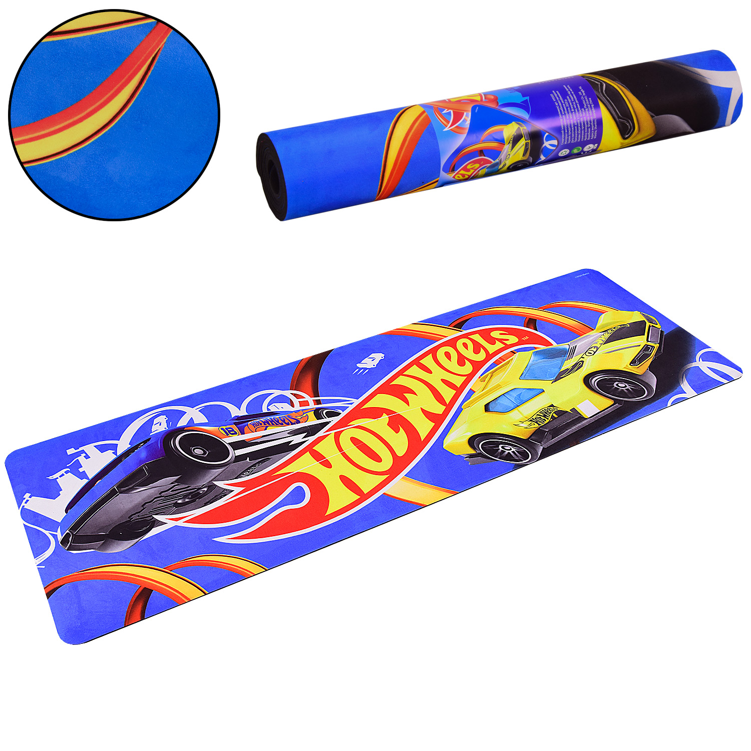 Йогамат арт. HY0103 (6шт) 61*173*6 мм, гума, 3 кг