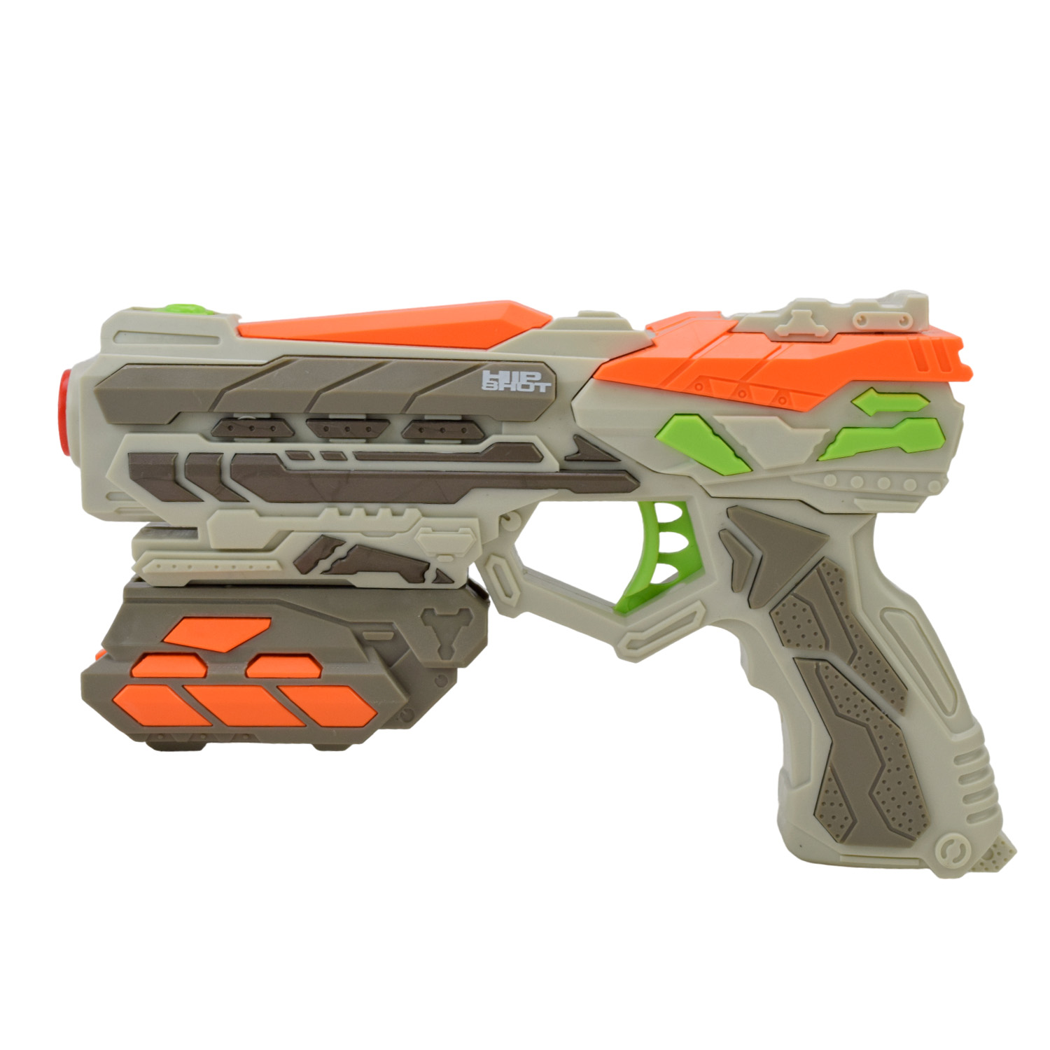 Автомат арт. FJ9003 (72шт/2) стріляє поролономими знарядами, 6 поролон. знарядів, короб. 23,5*17*4,8см