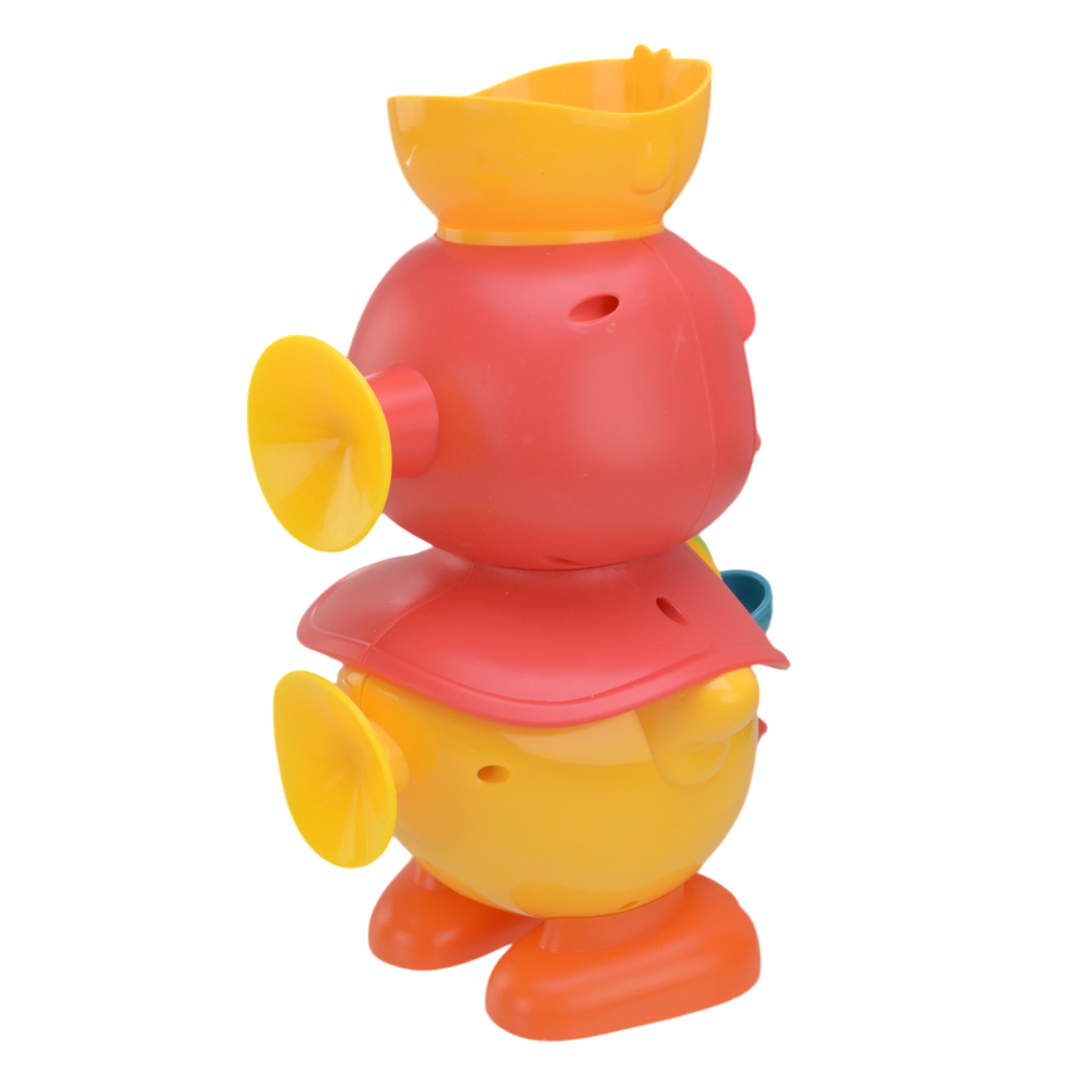 Іграшка для гри у ванні арт. PL-724-40 (60шт) "Грайся та навчайся", утка,рухається коли на неї потрапляє вода, 2 кольори мікс, короб. 21,7*14,3*11,8 см