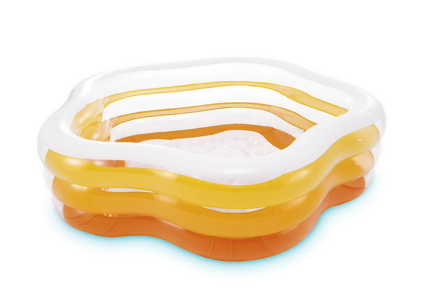 Басейн надувн. 56495 (56495NP) (3шт) "Зірочка"4 секц, надувн.дно, вініл (6 років), рем компл, в кор.