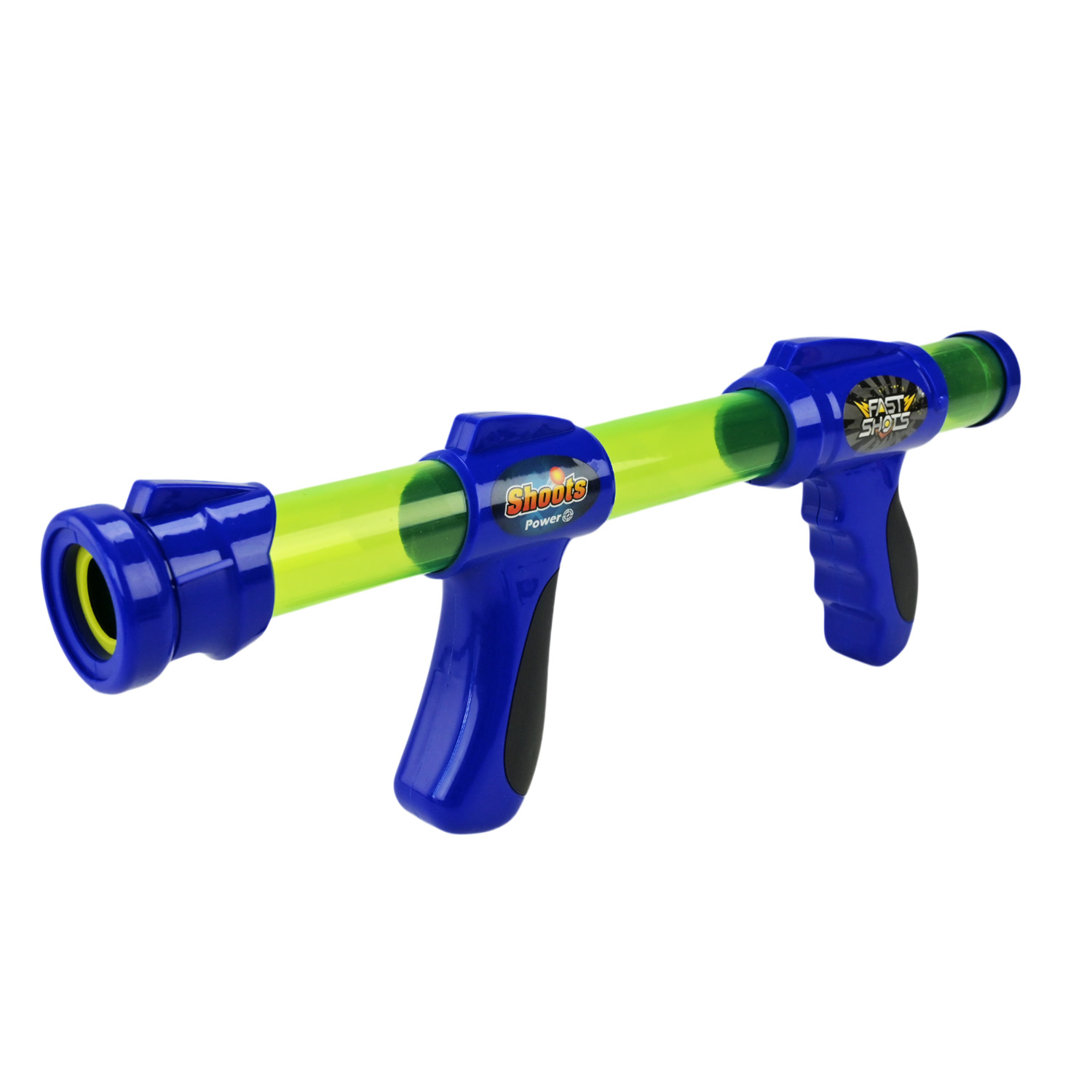 Бластер арт. JS8155-2 (36шт/2) 2 кольори,3 мішені-банки+8 поролонових кульок короб. 42*34,2*7см