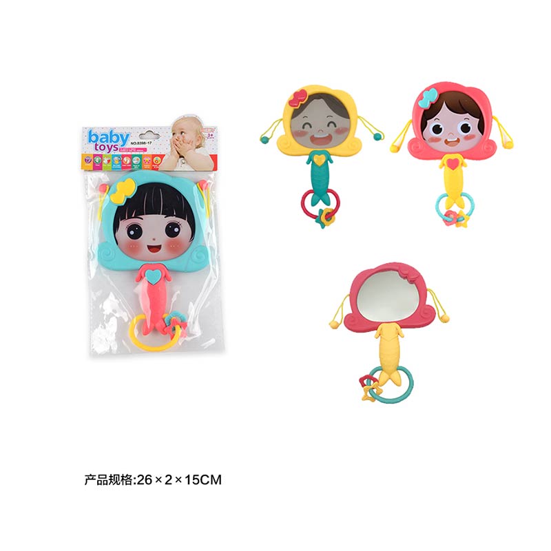 Брязкальце у ручку арт. 8398-17 (480шт/2) 2 кольори мікс, пакет 26*2*15см