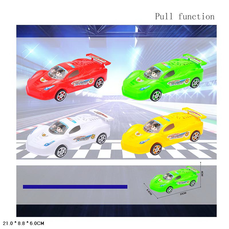 Машина завод. арт. 5808-6 (360шт/2) 4 кольори мікс, пакет. 21*8,8*6см