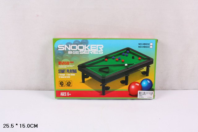 Більярд арт.HB633 (192шт/2) короб 25,5*15см