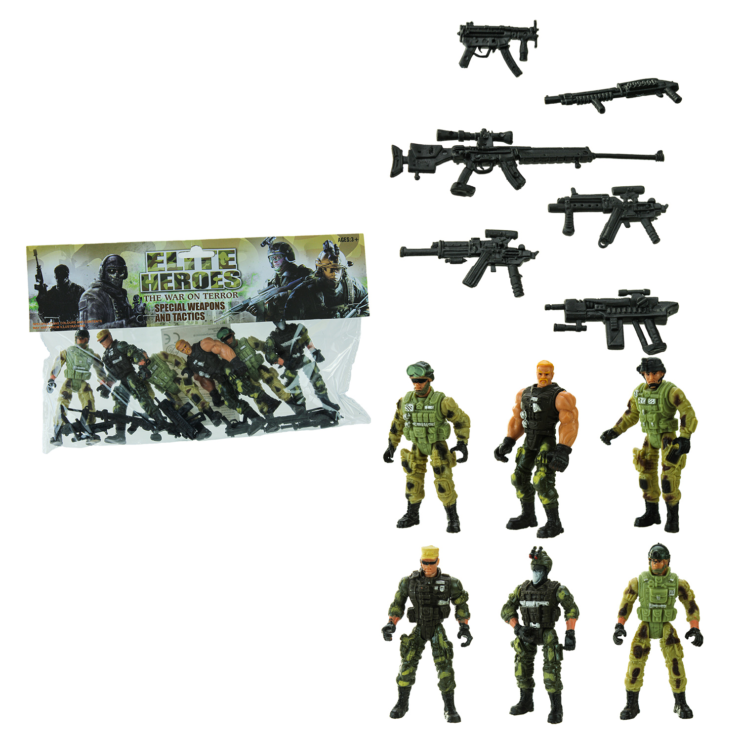 Фігурки солдатів арт.5898-A68 (120шт/2) пакет. 28*19,5*3см