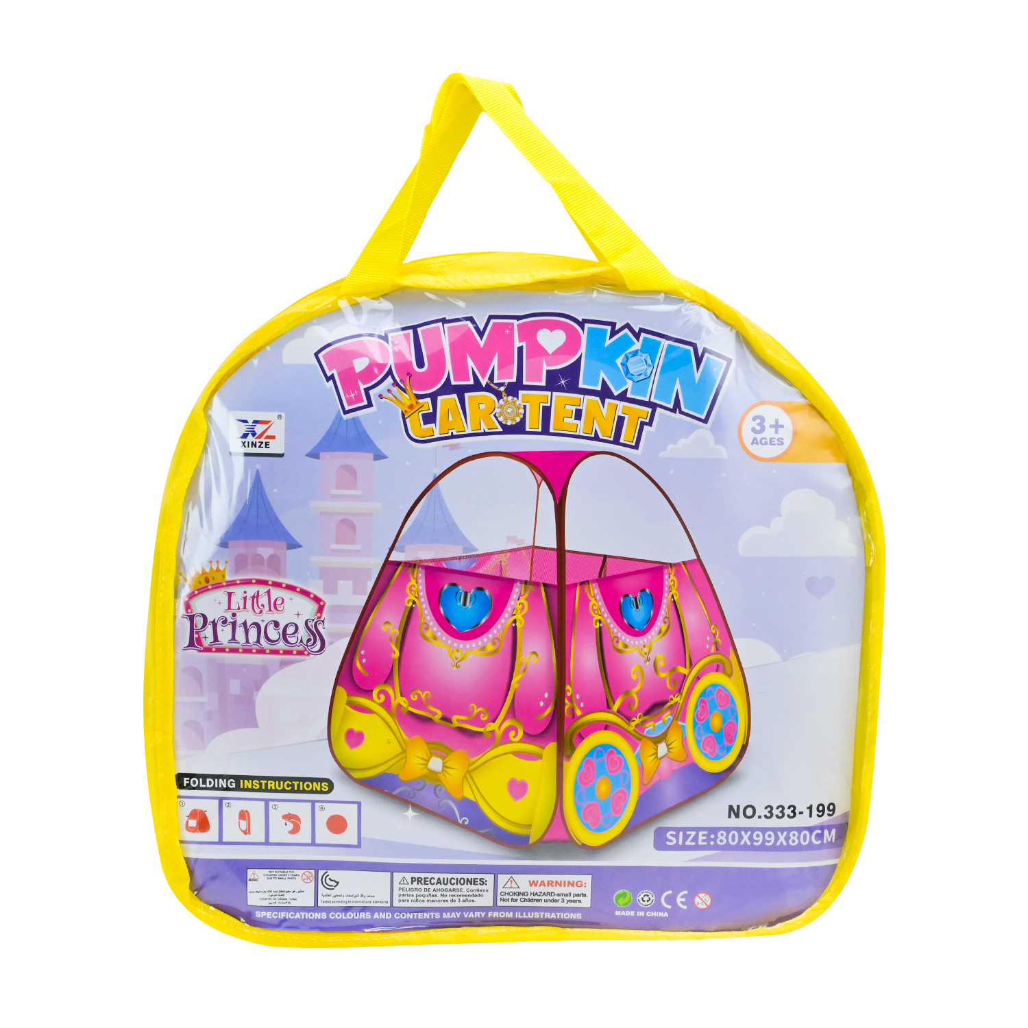 Намет арт. 333-199 (48шт/2) р-р80*99*80см, сумка 36*37см