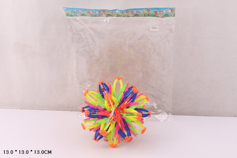 Куля-розкривний 0826A-1 (210шт) у пакеті 13*13*13см