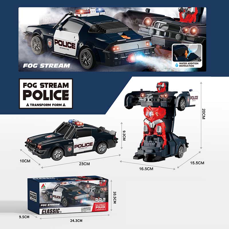 Робот арт. FW338-6 (72шт/2)  батар  короб. 23,9*9,5*10см