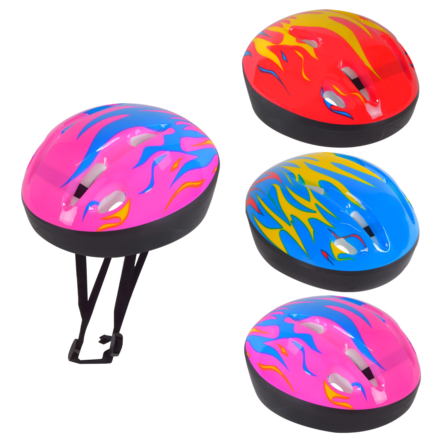 Набiр захисту арт. Z41494 (60шт) 3 кольори, в пакеті, розмір шолома – 24.5*20 см