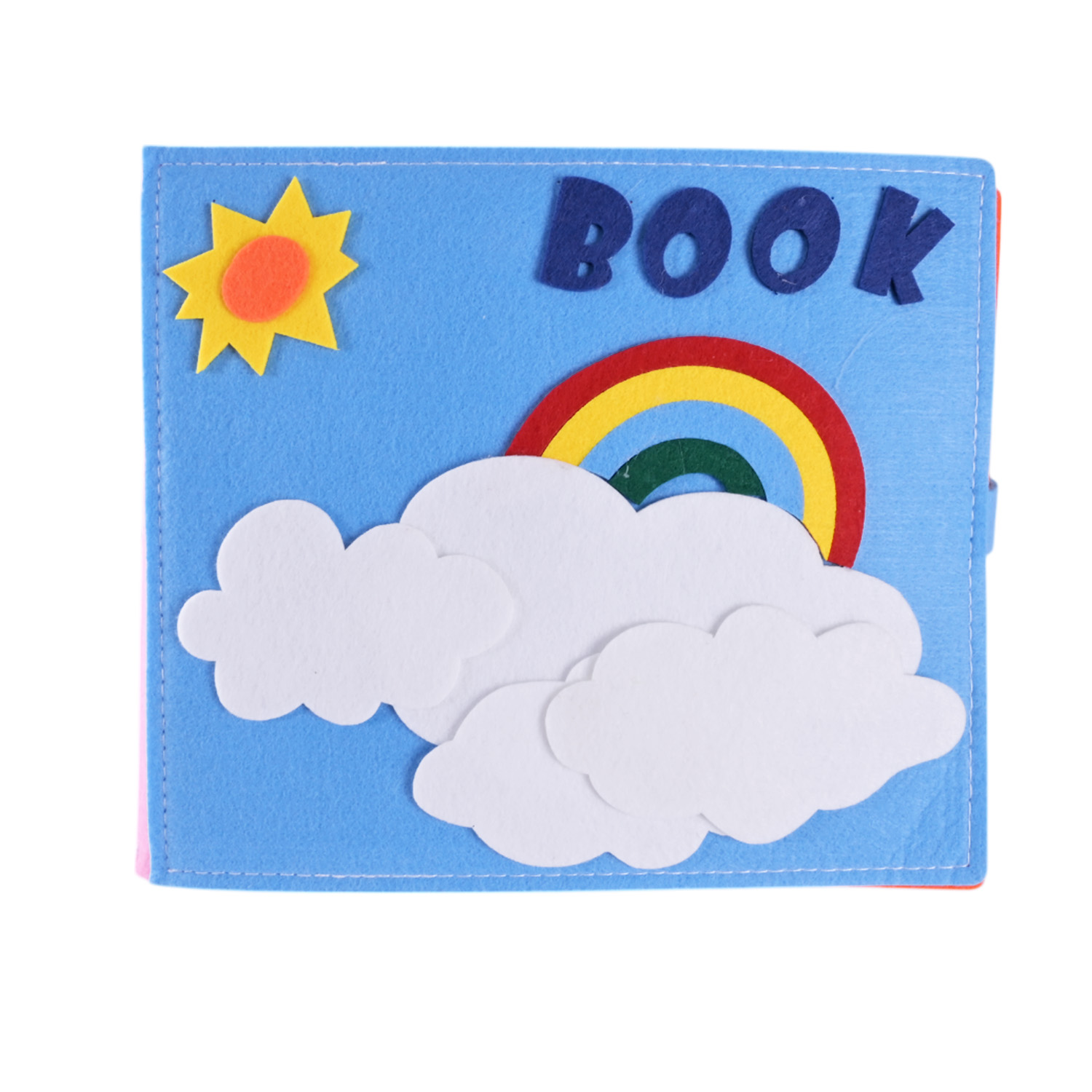 Книга м'яка арт. 432-20 (32шт) тактильна, пакет 20*20*6 см.