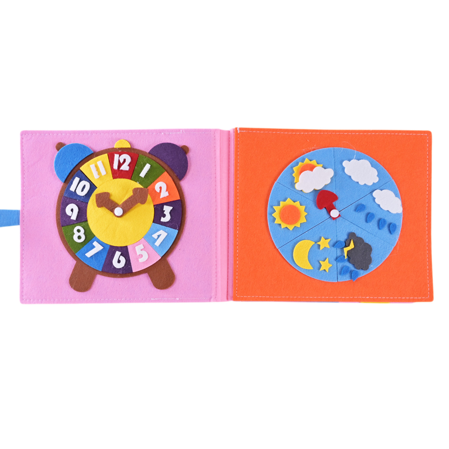 Книга м'яка арт. 432-20 (32шт) тактильна, пакет 20*20*6 см.