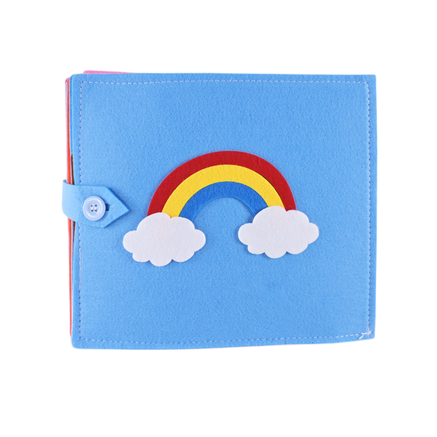 Книга м'яка арт. 432-20 (32шт) тактильна, пакет 20*20*6 см.