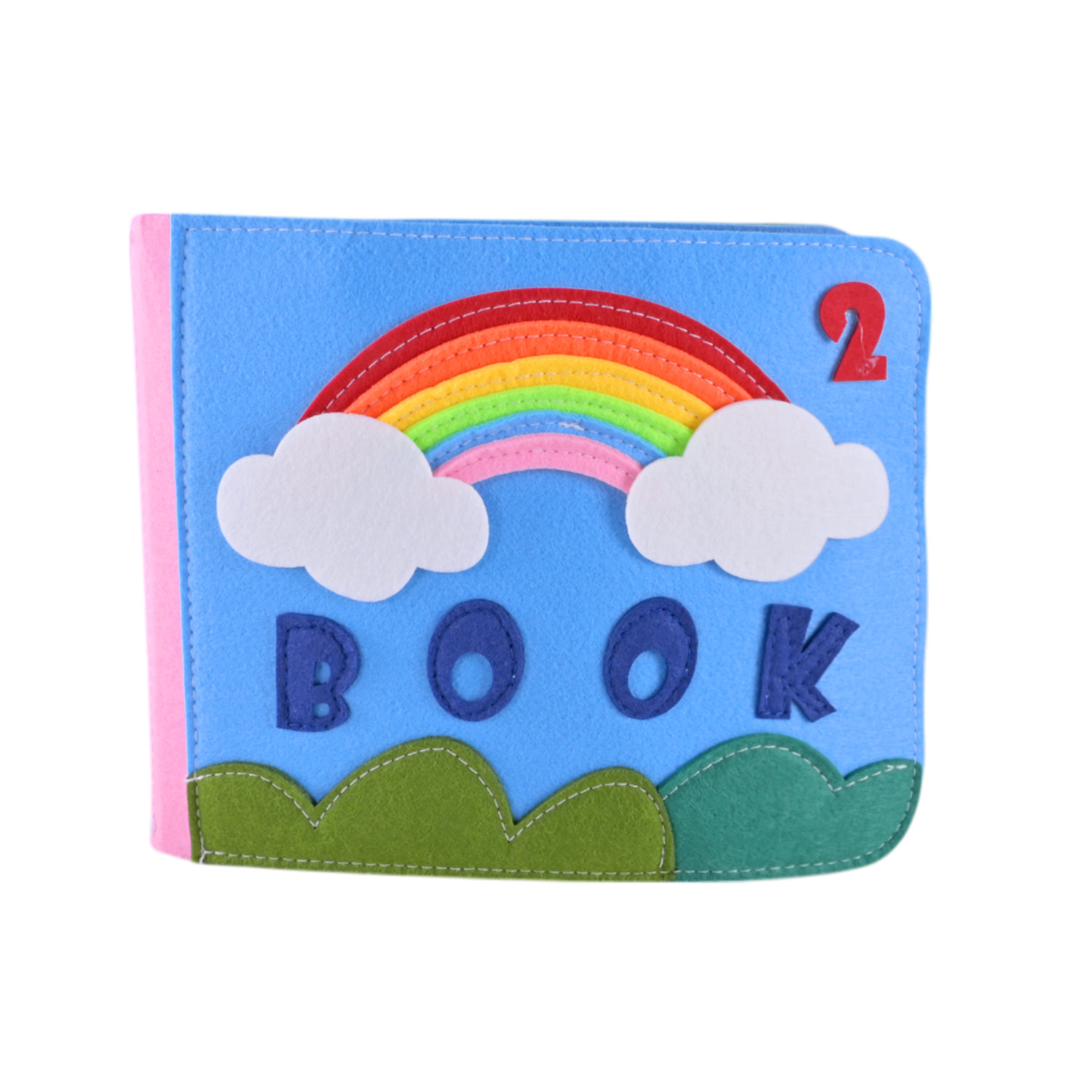 Книга м'яка арт. 432-21(36шт) тактильна, пакет 25*20*9 см.