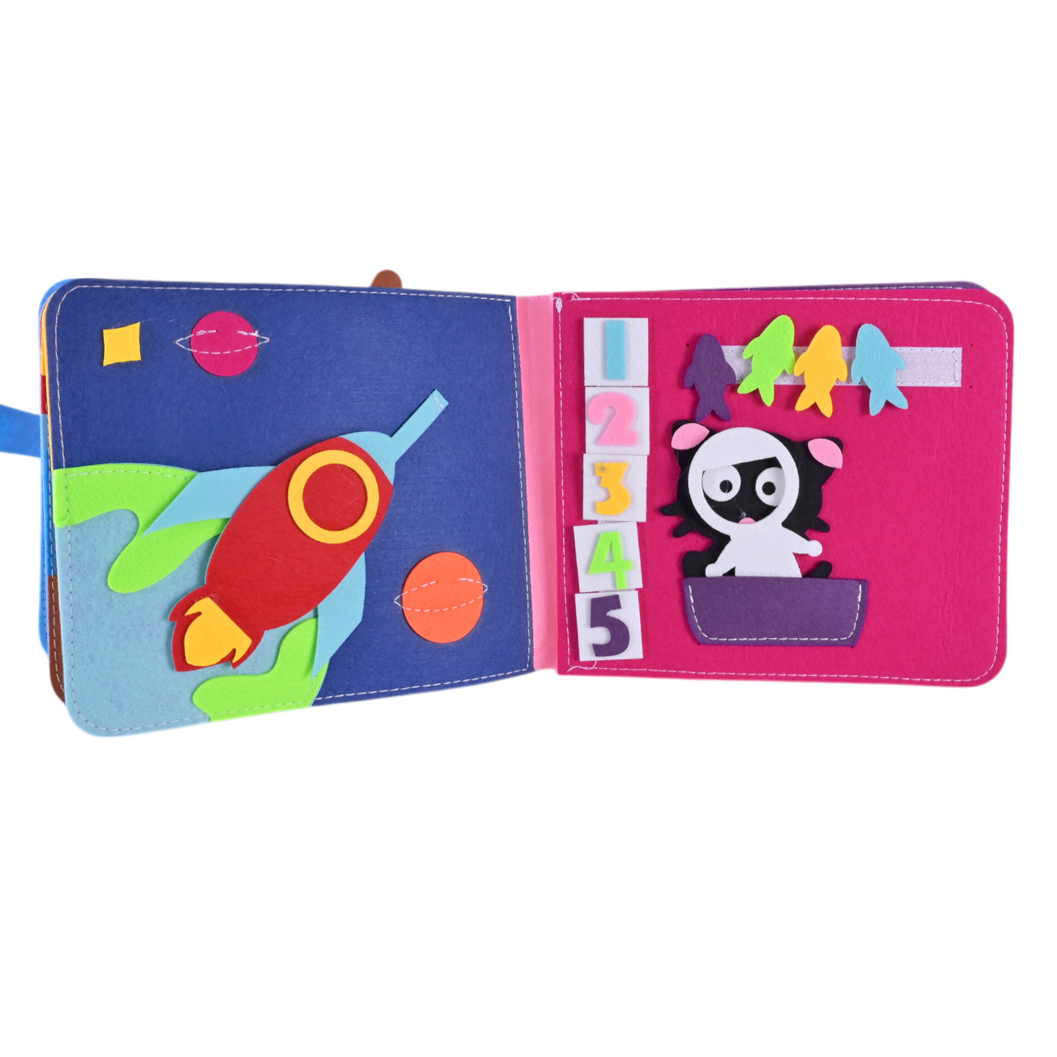 Книга м'яка арт. 432-21(36шт) тактильна, пакет 25*20*9 см.