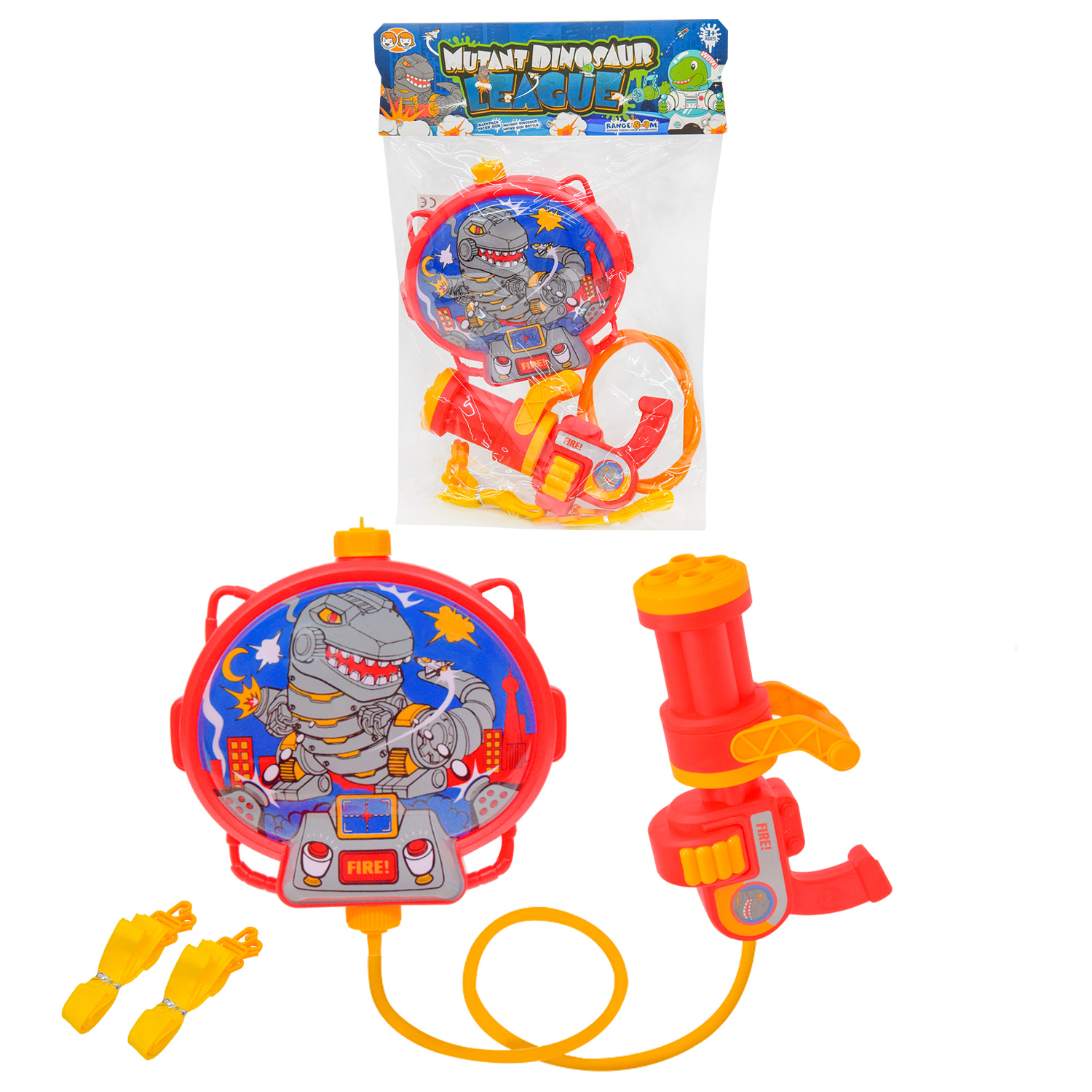 Водяний пістолет арт. HC899-11 (72шт/2) з рюкзаком пакет. 45,5*28,5 см