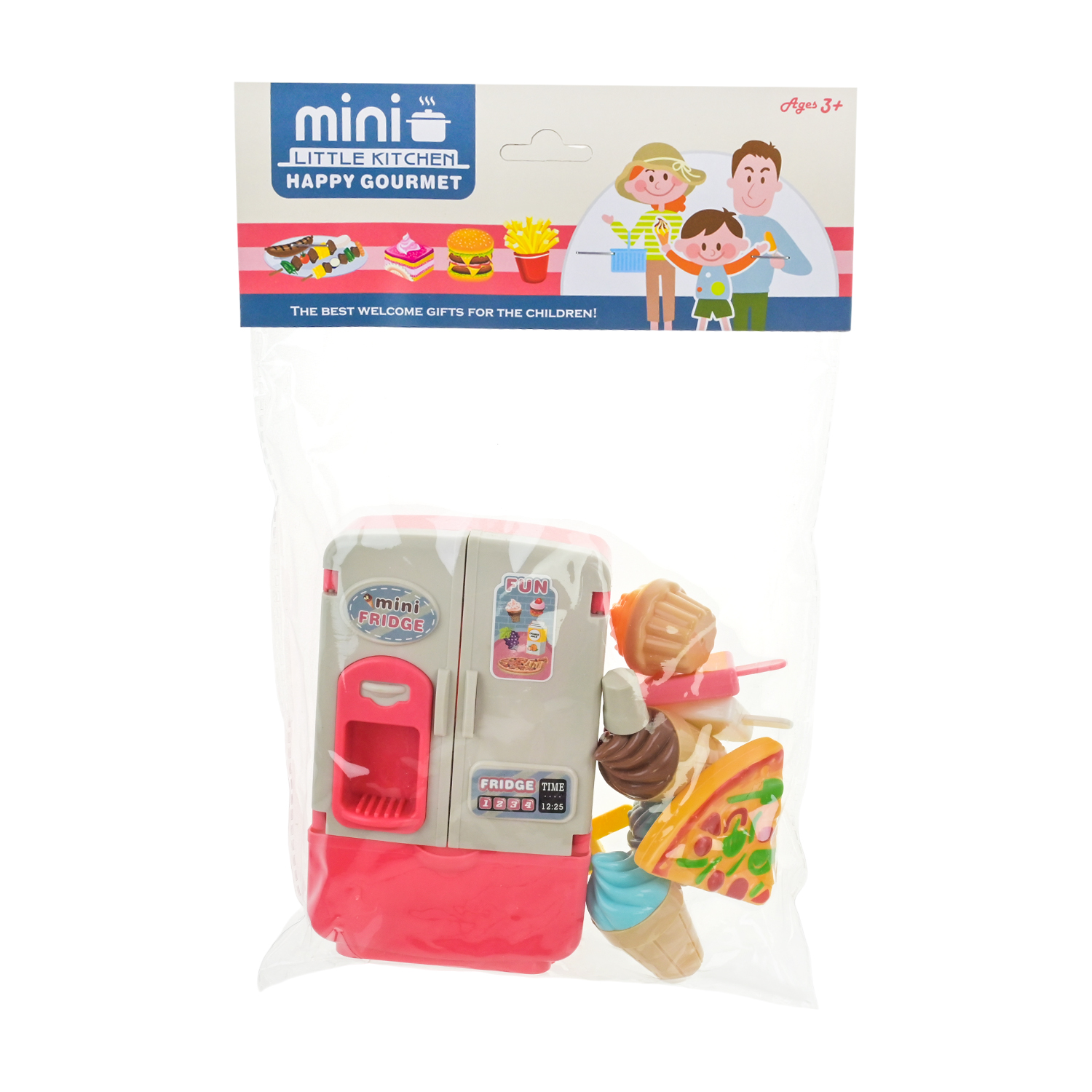 Побутова техніка арт. 3882A (180шт/2) холодильник, продукти короб. 20*5*31 см