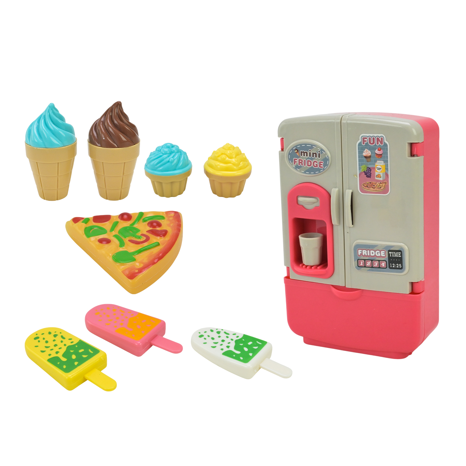 Побутова техніка арт. 3882A (180шт/2) холодильник, продукти короб. 20*5*31 см