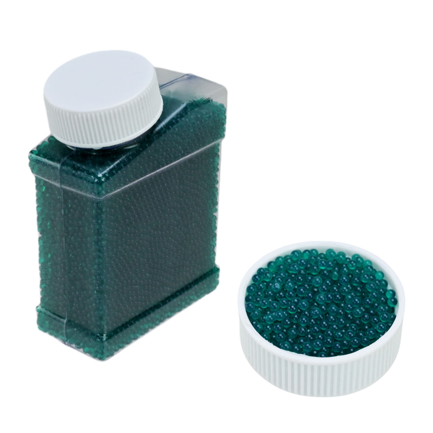 Пульки гідрогель арт.232-11 (240шт) 16уп по 15шт 20 тис.у пляшці,5 кольорів,7-8мм,15 шт в дисплей боксі 18*18см