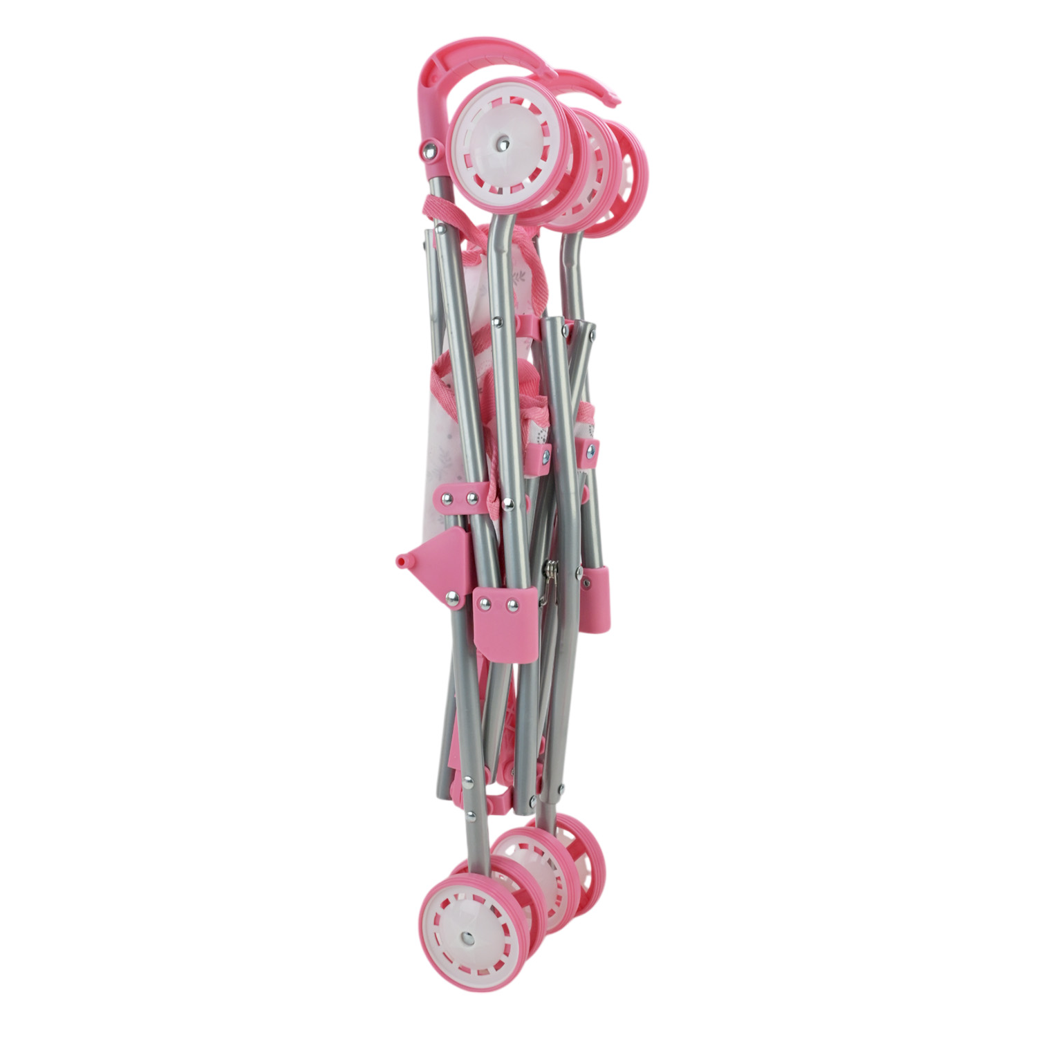 Пупс у наборі арт. 85869 (12шт/2) з візочком короб. 52*25,5*11,5 см