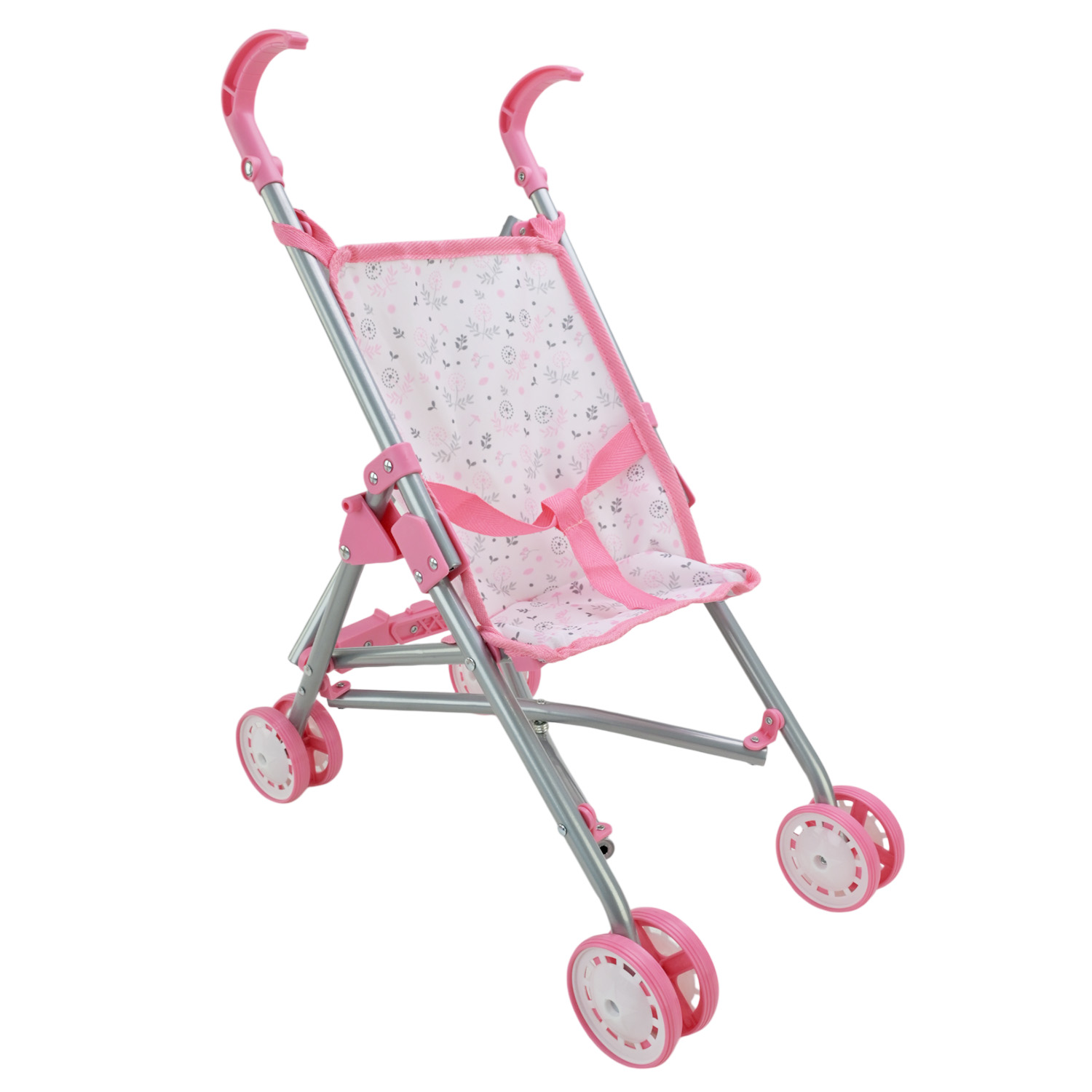 Пупс у наборі арт. 85869 (12шт/2) з візочком короб. 52*25,5*11,5 см